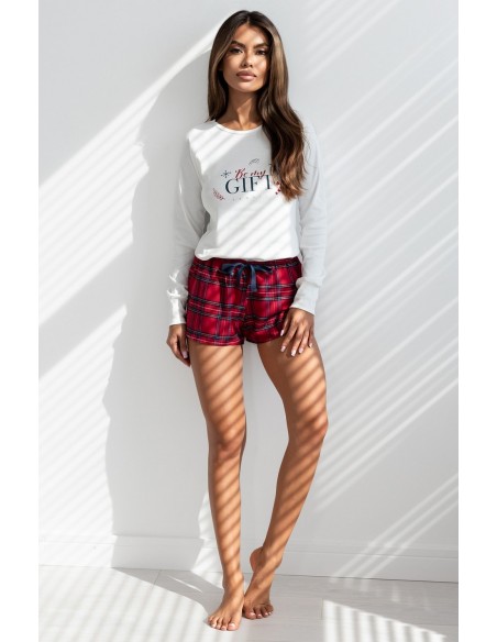 Piżama Leta Interlock/Flanela dł/r Christmas S-XL Sensis