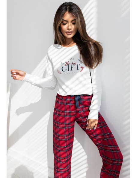 Pajamas Maribel Interlock/Flanela dł/r...