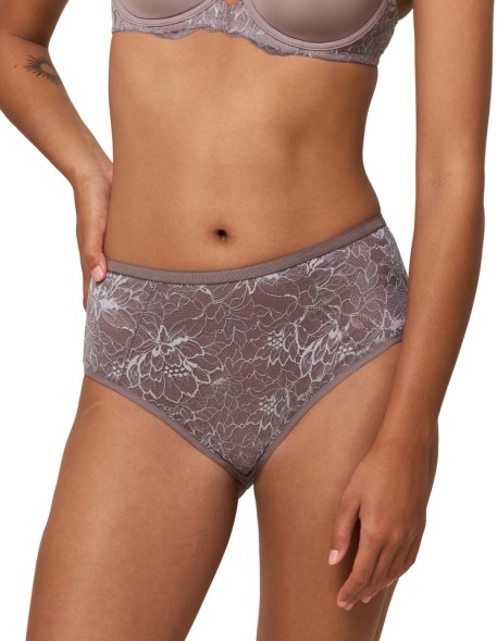 High waisted panties Triumph Amourette Charm T Maxi01 Pigeon Grey