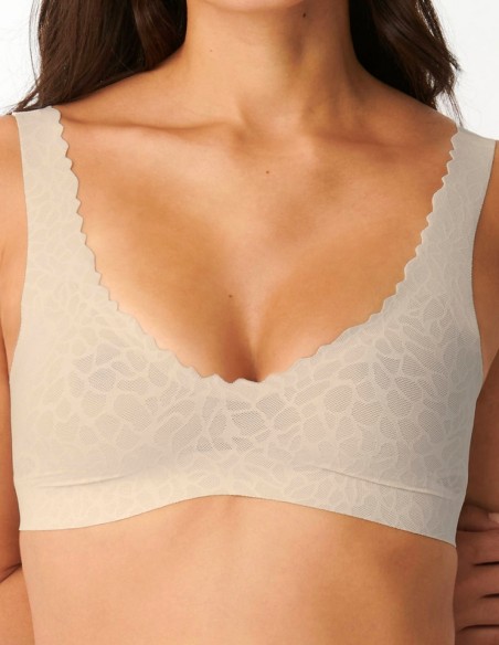 Bra bezszwowy Sloggi Zero Feel Lace 2.0 Bralette