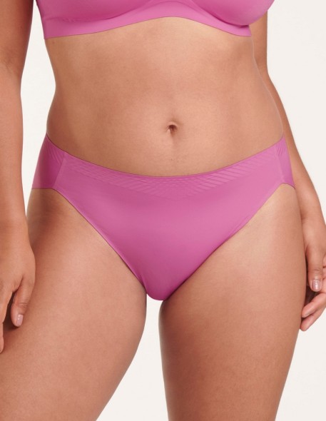 Majtki damskie Sloggi Body Adapt High Leg Brief różowe