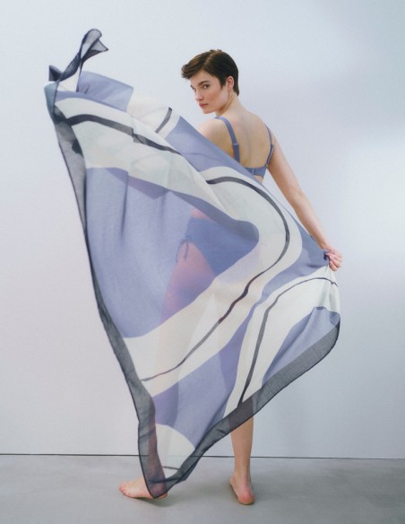 Chusta plażowa Triumph Beach Mywear Pareo Pt, uniwersalna narzutka plażowa