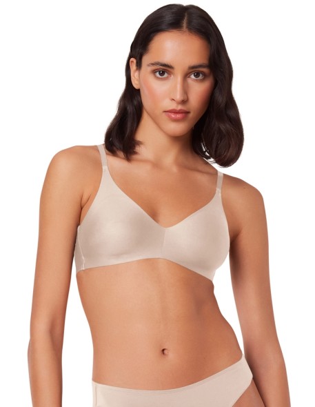 Bra without underwires Triumph Pure Micro N