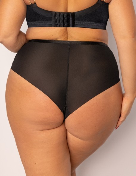 Figi damskie z wysokim stanem Krisline Panther...