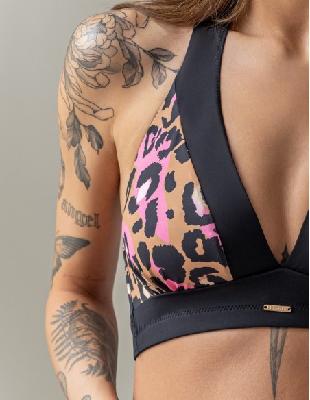 Biustonosz kąpielowy braletka bikini miękki Krisline Kenya