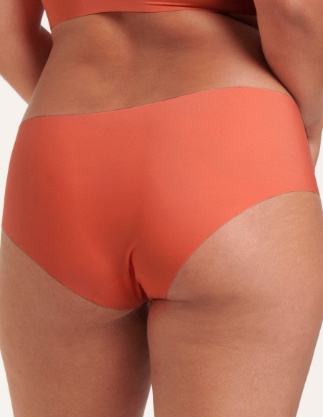 Majtki damskie Sloggi Zero Feel Hipster Ex pomarańczowe