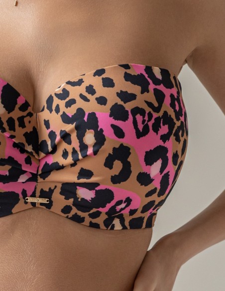 Biustonosz kąpielowy usztywniany Krisline Kenya balconette mhm