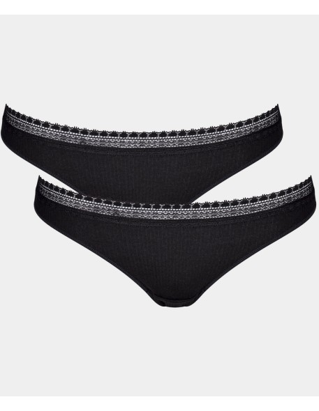 Brazyliany 2 Pak Sloggi Go Ribbed Brazil C2P,...