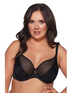 Biustonosz av 2103 black maxi Ava