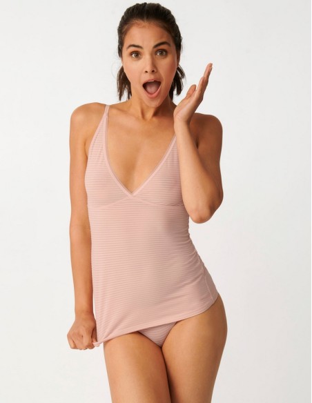 Podkoszulka damska Sloggi Ever Fresh Plus Shirt02 Morelowy