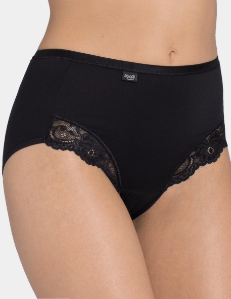 Majtki z wysokim stanem Sloggi Romance Maxi