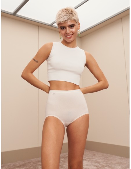 Majtki z wysokim stanem Sloggi Basic+ Maxi