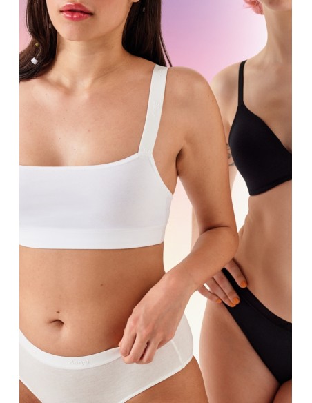 Biustonosz miękki Sloggi Go Casual Top, komfortowy