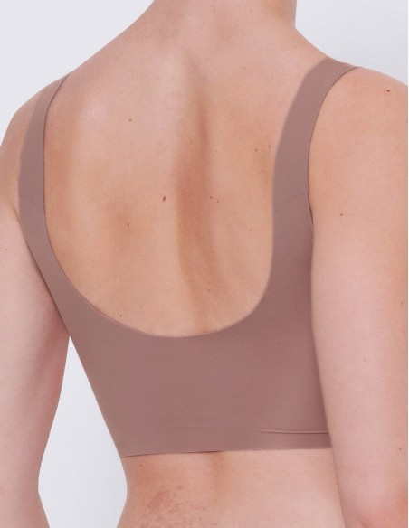 Biustonosz Sloggi Zero Feel 2.0 Top damski, bezfiszbinowy