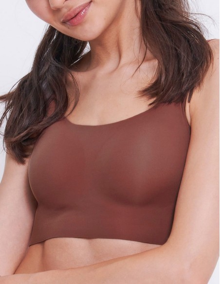 Biustonosz Sloggi Zero Feel 2.0 Top damski, bezfiszbinowy