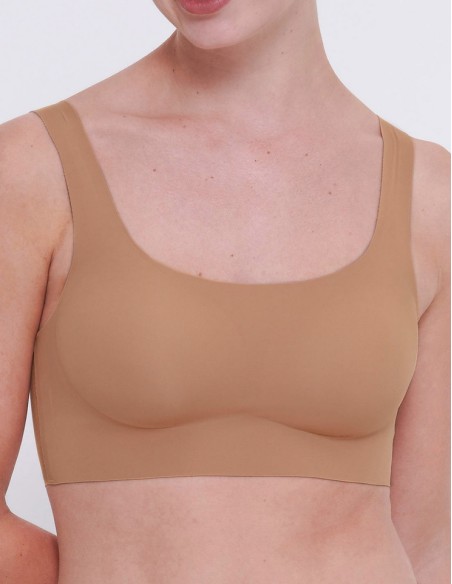 Biustonosz Sloggi Zero Feel 2.0 Top damski, bezfiszbinowy