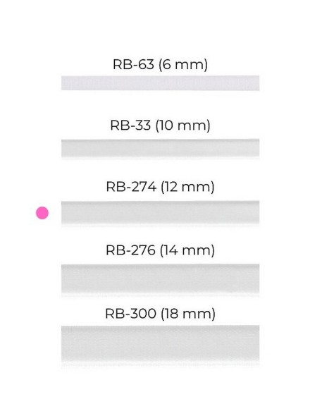Straps rb 274,275, 341 12mm tape, Julimex