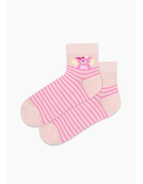 Socks 224.59N Cottoline Wiosenne girly patterned 21-26 Gatta