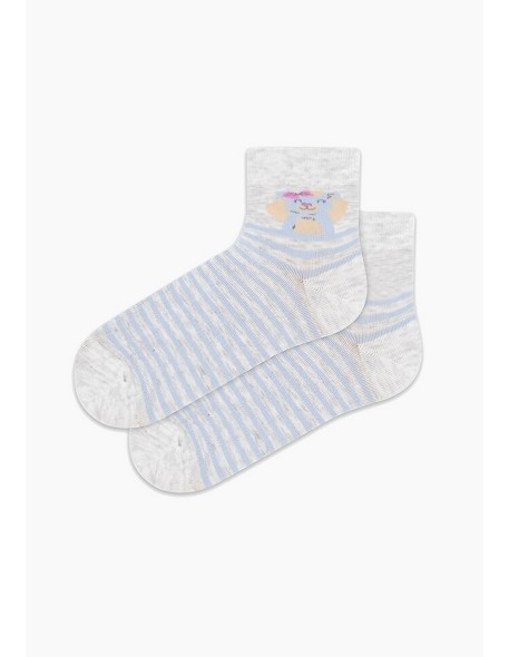 Skarpetki dziewczęce wzór Gatta Cottoline 224.59N 