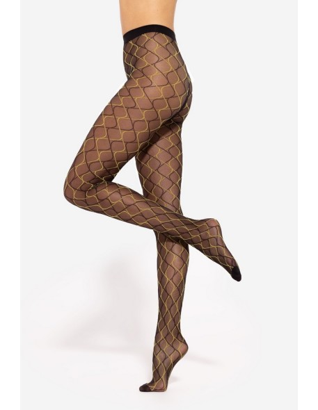 Tights with patterns Gatta Mosaica wz.03 20 den