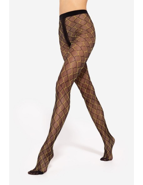 Tights with patterns Gatta Mosaica wz.03 20 den