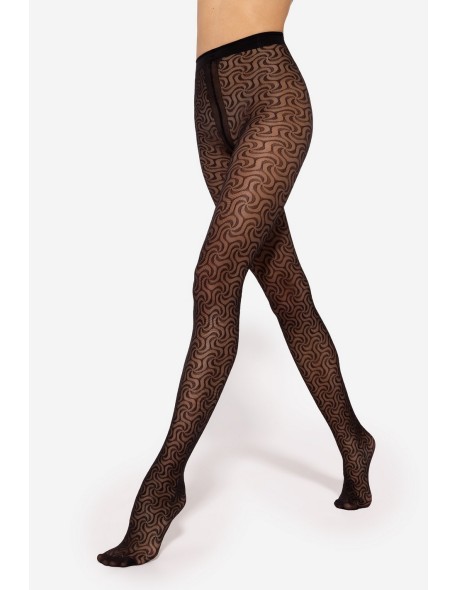 Tights with patterns Gatta Mosaica wz.02 20 den