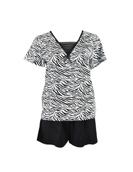 Pajamas women's short Savannah De Lafense 747