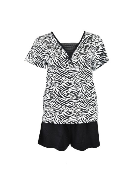 Pajamas women's short Savannah De Lafense 747