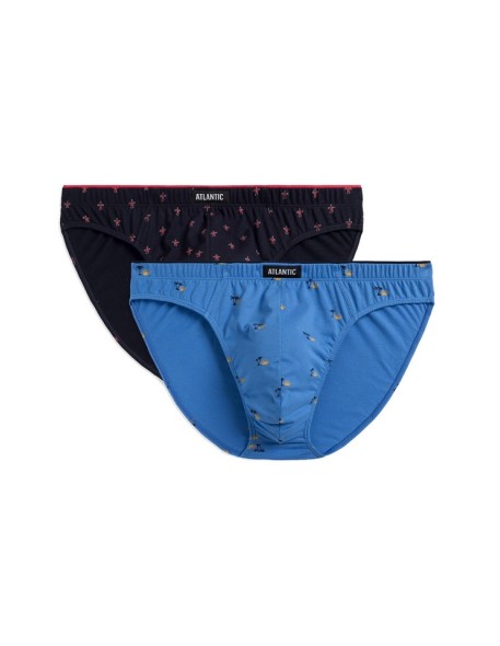 Briefs men's dwupak Atlantic 2MP-004