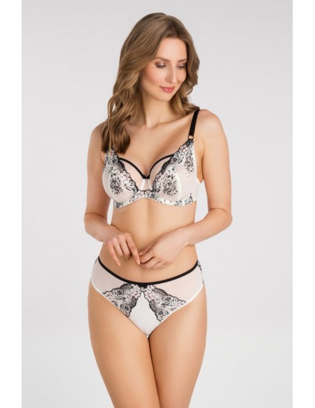 Stringi damskie Black & White Gorsenia K842 