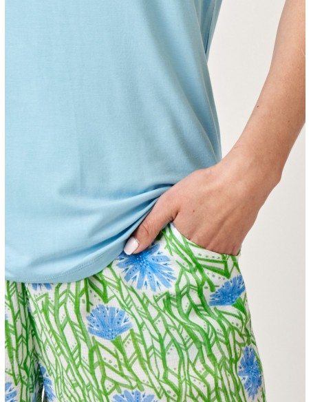 Pajamas women's letnia short Key LNS 510 A24
