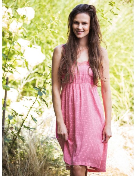 Shirt night camisole Key LND 562 A24