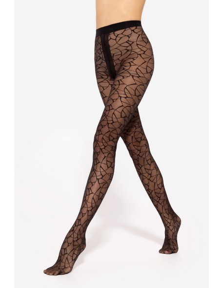 Tights with patterns Gatta Mosaica wz.01 20 den