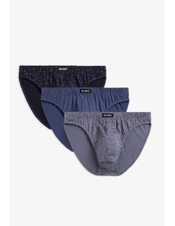 Slipy męskie trzypak Atlantic 3MP-165 