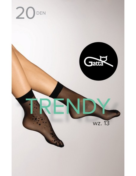 Socks women's Gatta Trendy wz.13 20 den