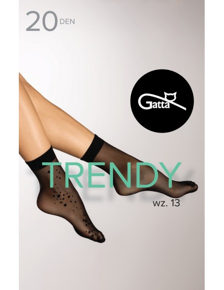 Skarpetki damskie Gatta Trendy wz.13 20 den 