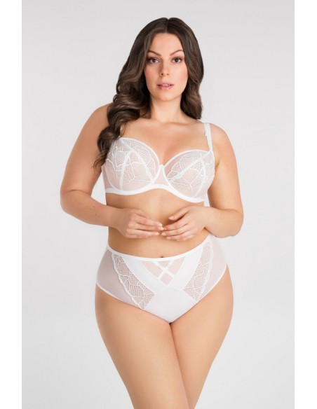K849 bra-soft-big forever white Gorsenia
