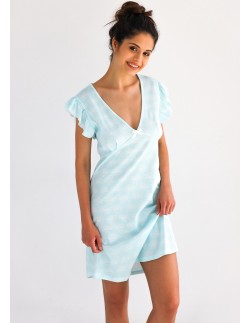 Koszula nocna bawełniana Greta Sensis kr/r  2