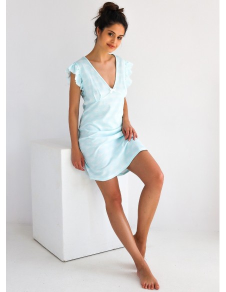 Shirt night bawełniana Greta Sensis kr/r