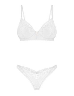 Biustonosz i stringi komplet 2-częściowy Alissium Obsessive  2