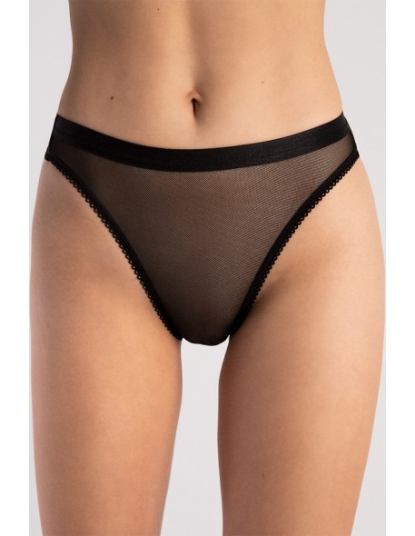 Briefs with wysokim stanem transparent Fiore Mist