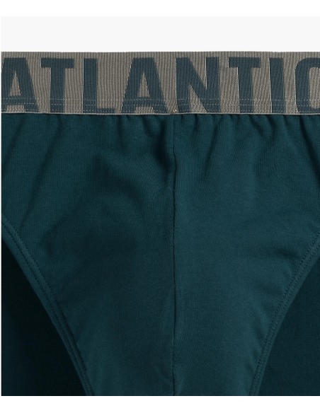 Męskie slipy z szeroką gumą Atlantic MP-1574 