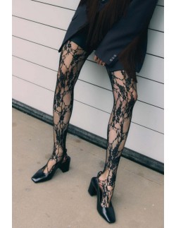 Tights lace Fiore Donatella 2