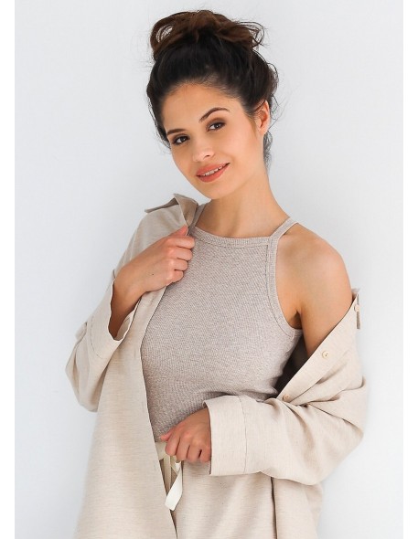 Piżama z krótkimi spodenkami Enrica Sensis dł/r 