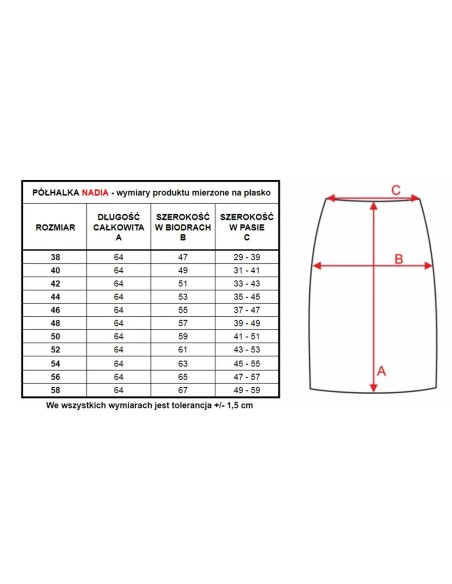 Półhalka wiskoza z koronką Mewa Nadia 