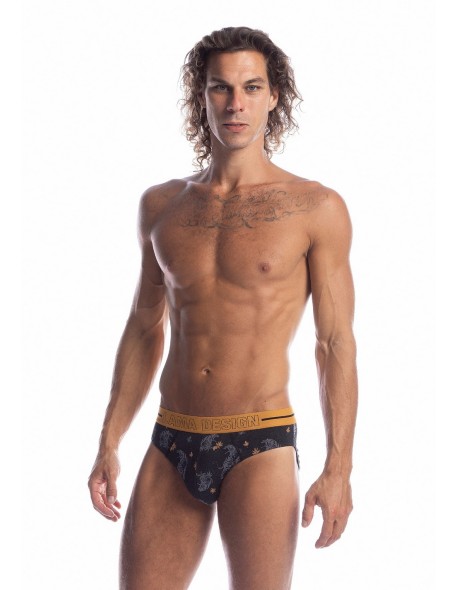 Briefs men's with szeroką gumą dwupak Standard...