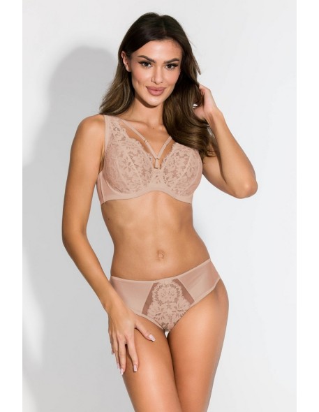 Biustonosz jasmin bralette 19152 mokka Mediolano