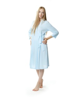 Szlafrok z wiskozy damski Mewa Wiktoria 