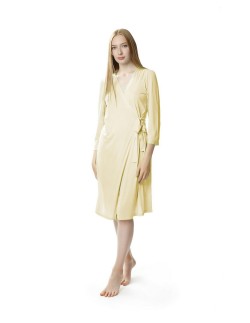 Szlafrok z wiskozy na lato Mewa Laura 