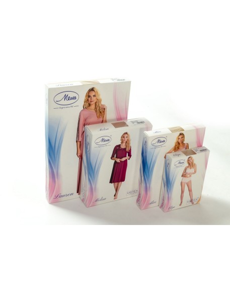 Pajamas with wiskozy women's 3/4 sleeve Mewa...